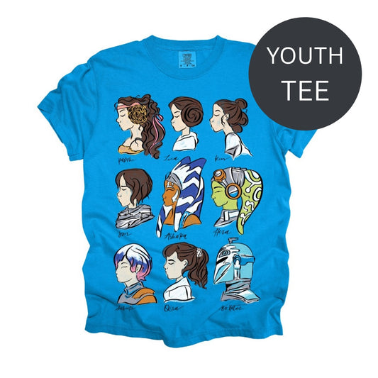 YOUTH Women of the Galaxy CC Tee