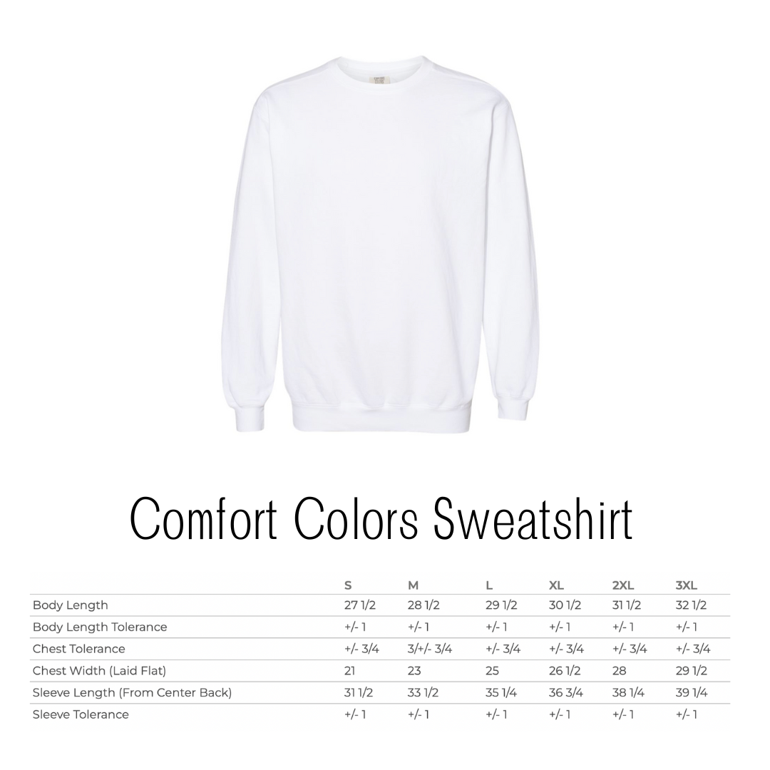 Flower and Garden Sketch CC Sweatshirt - S,M,XL