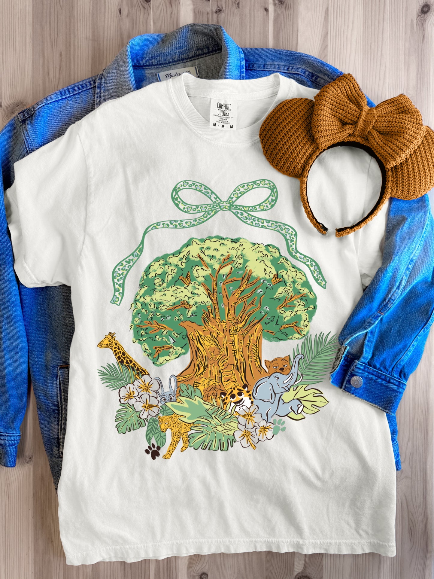 Coquette Wild Critters CC Tee – Ivory – PREORDER