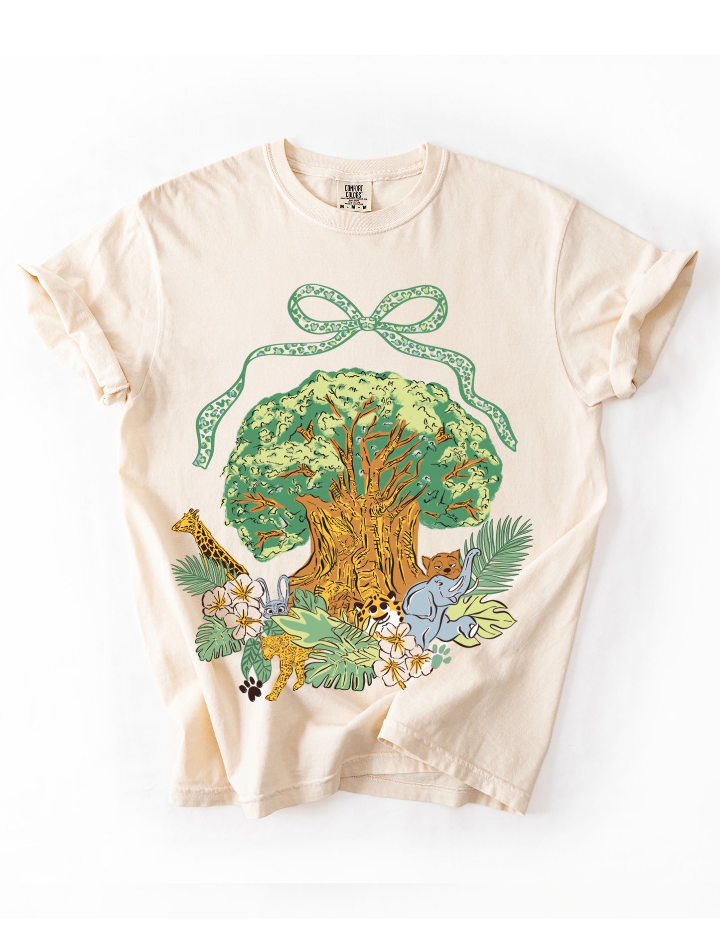 Coquette Wild Critters CC Tee – Ivory – PREORDER