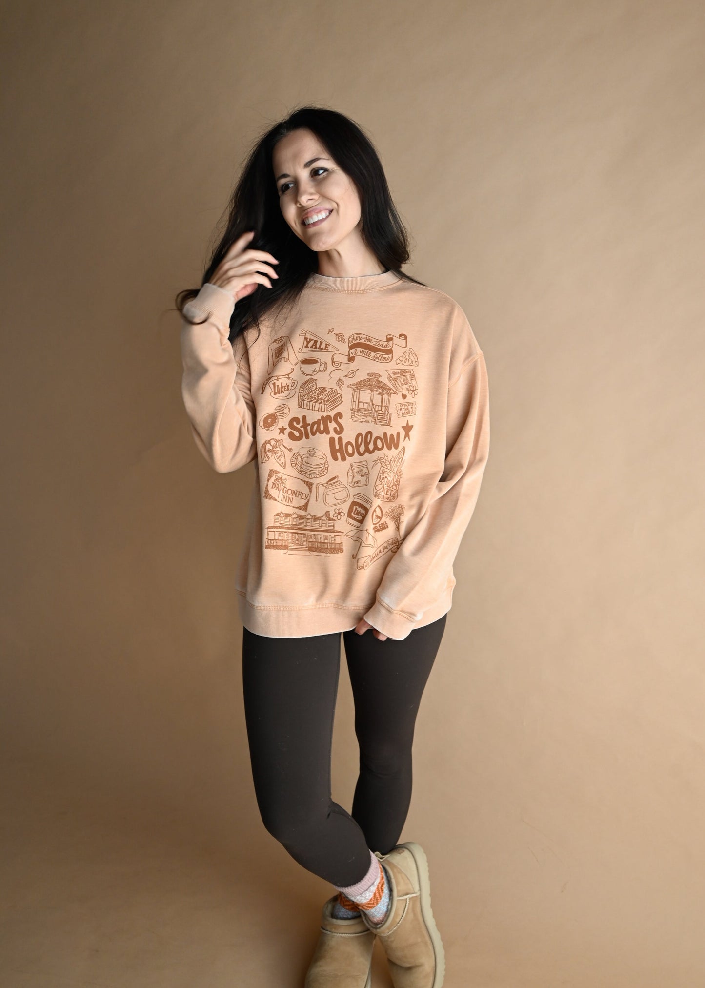 Gilmore Sketch Crewneck Pullover - M-XL