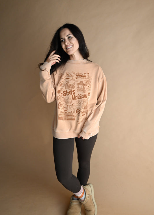 Gilmore Sketch Crewneck Pullover - M-XL