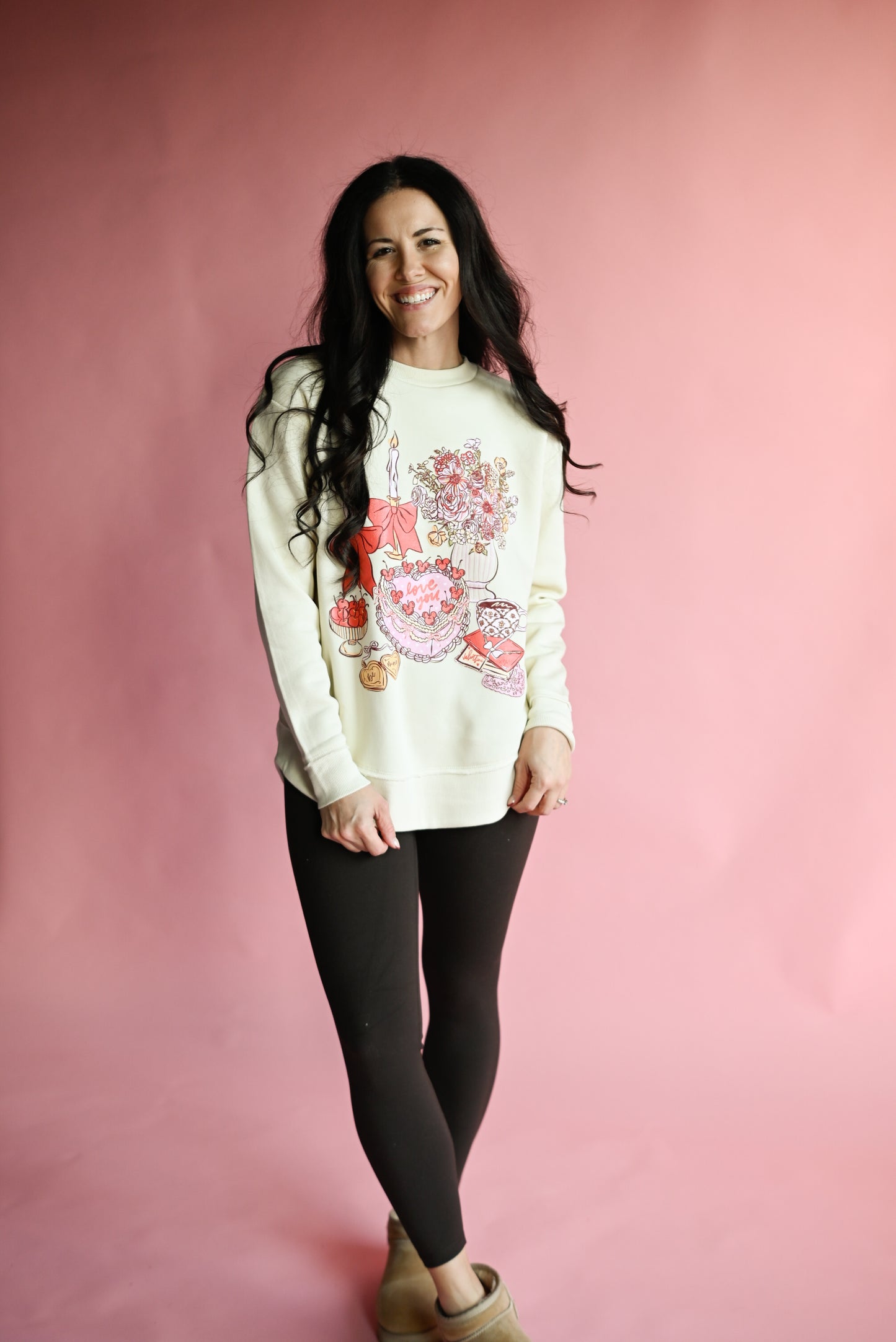Valentine Vignette LAT Sweatshirt - S, M