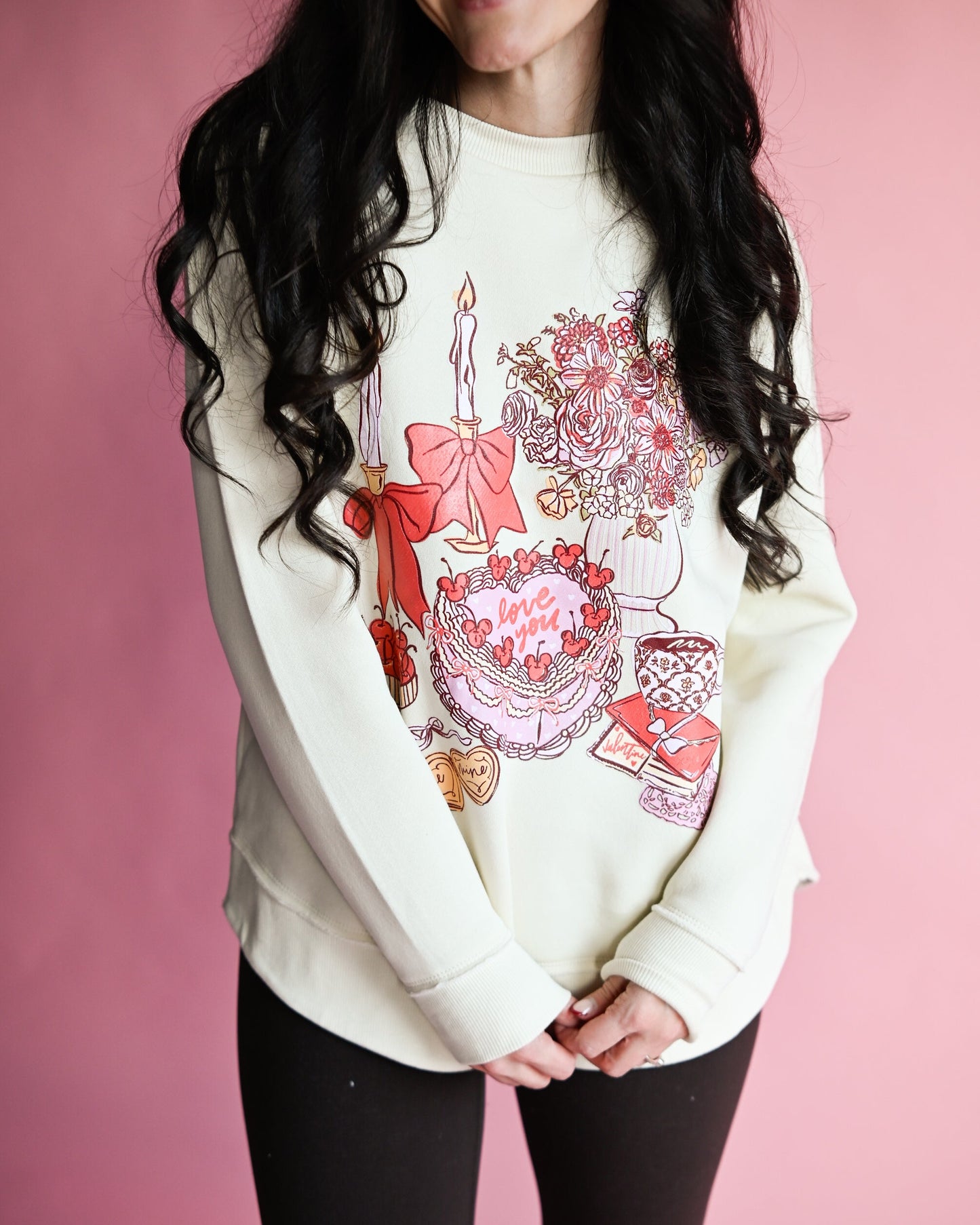 Valentine Vignette LAT Sweatshirt - S, M