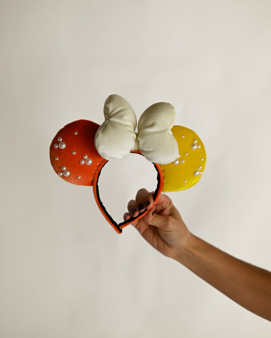 Colorblock Halloween Ears - Stitched Up Magic