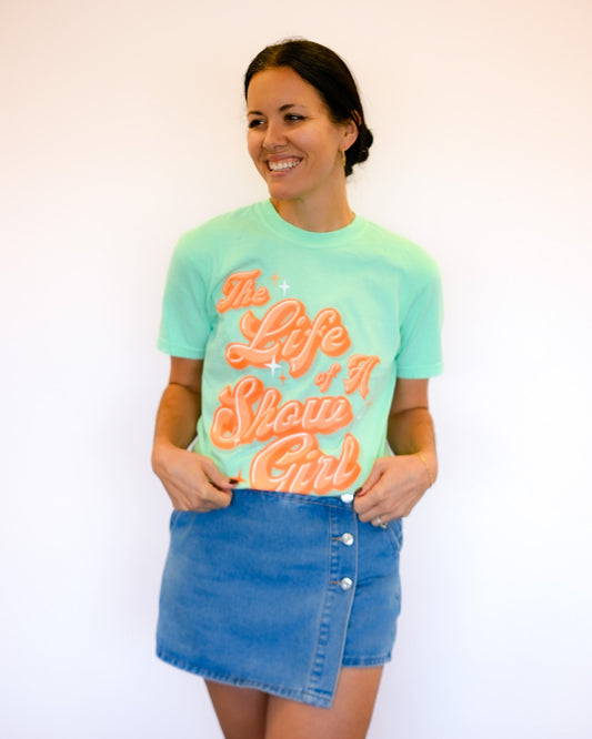 Life of a Show Girl CC Tee - L