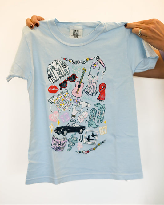 YOUTH T.S. Sketch CC Tee - YXS-YM