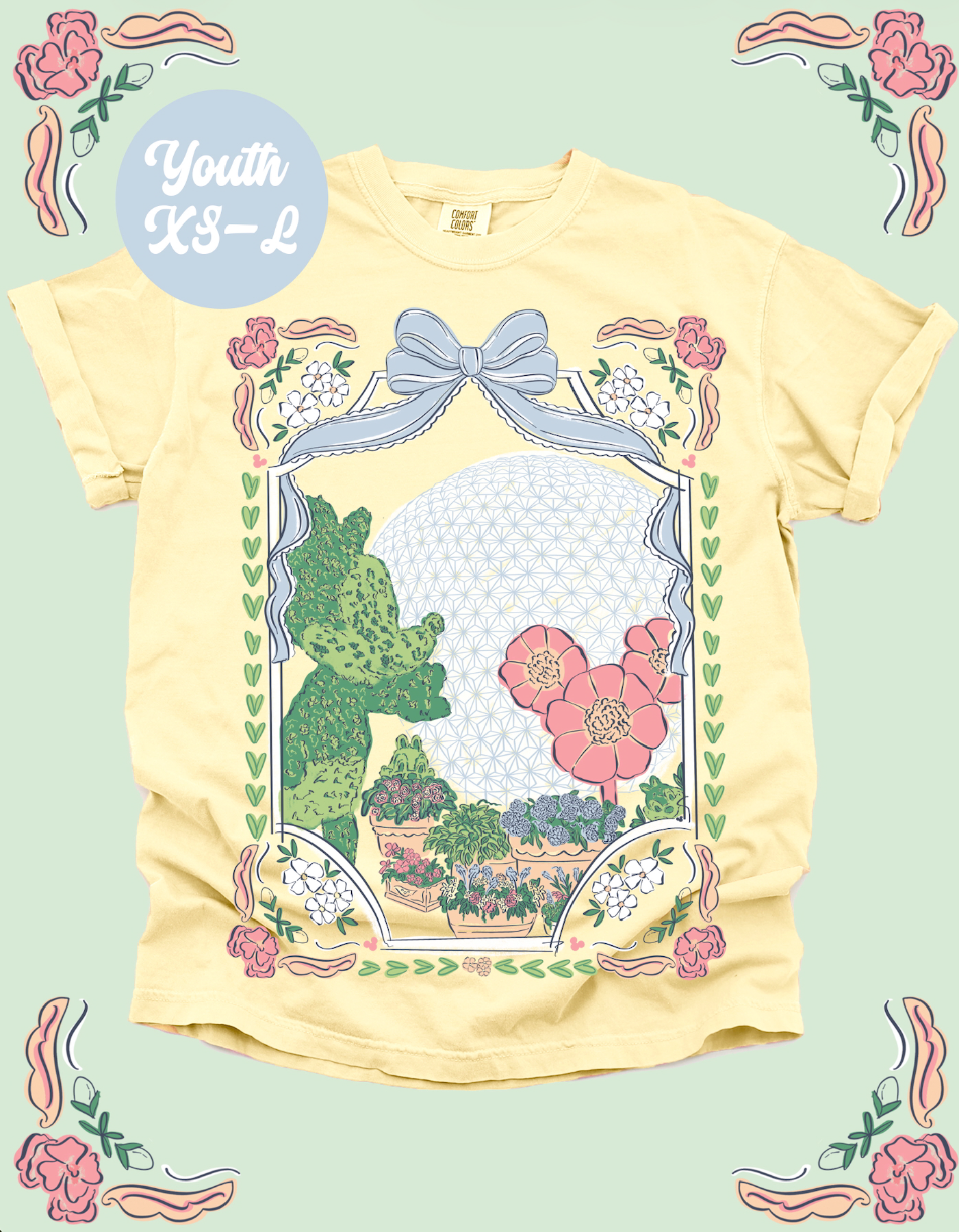 YOUTH Garden Bows and Borders - Butter