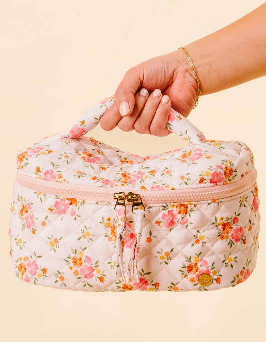 Quilted Cosmetic Bag