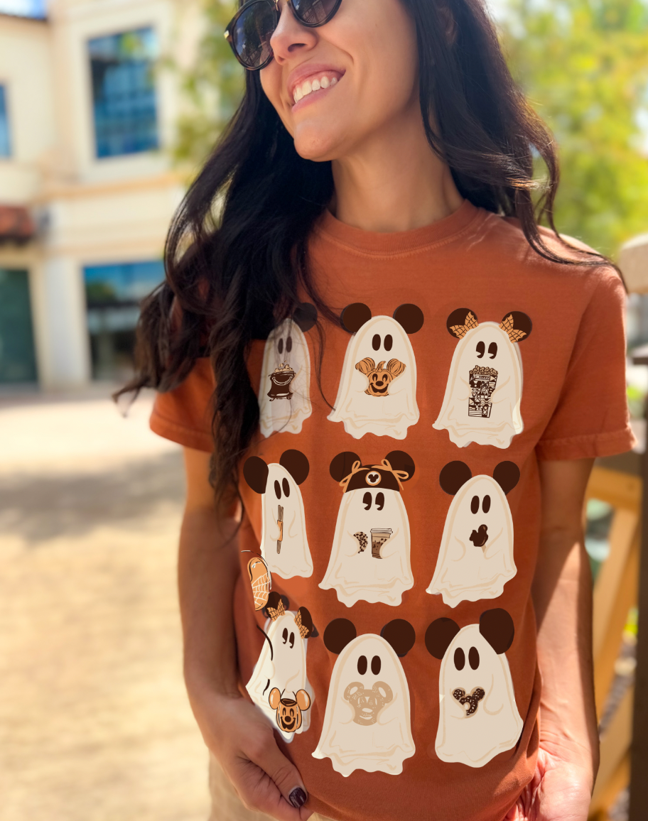 *NEW* Fall Ghost CC Tee - Yam - PREORDER