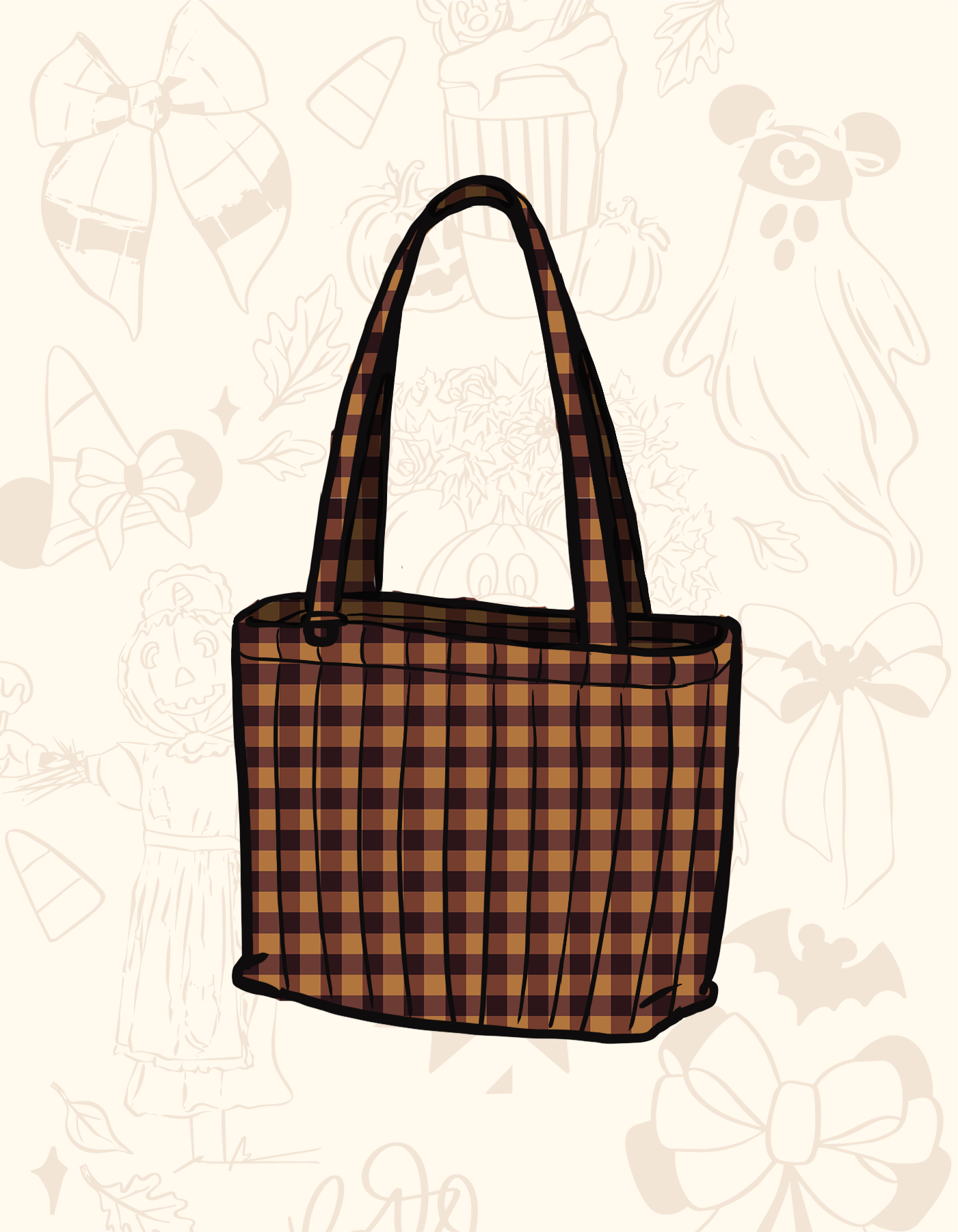 Fall Classic Quilted Tote - Berry Buckle - PREORDER