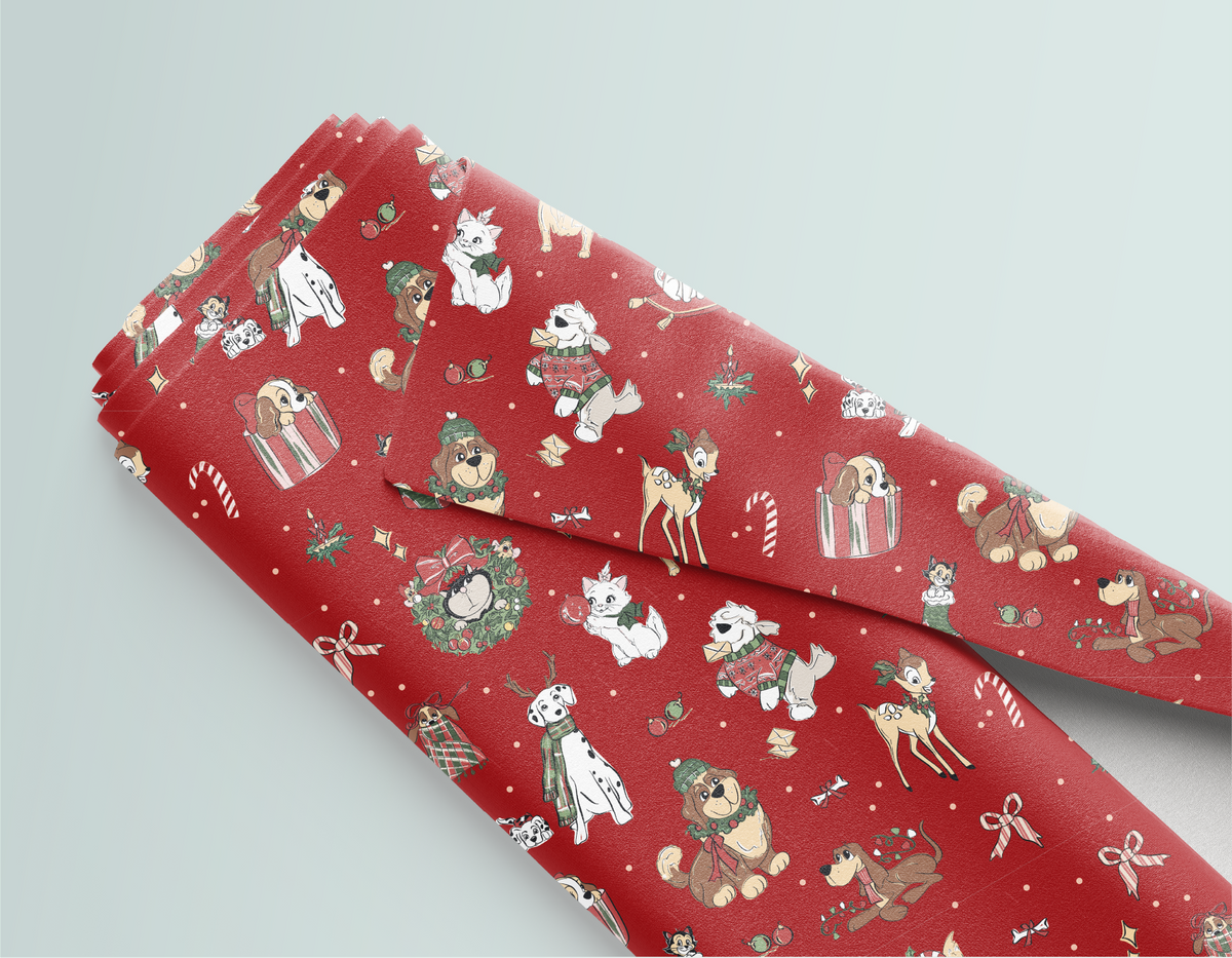 Festive Winter Friends Fabric - PREORDER