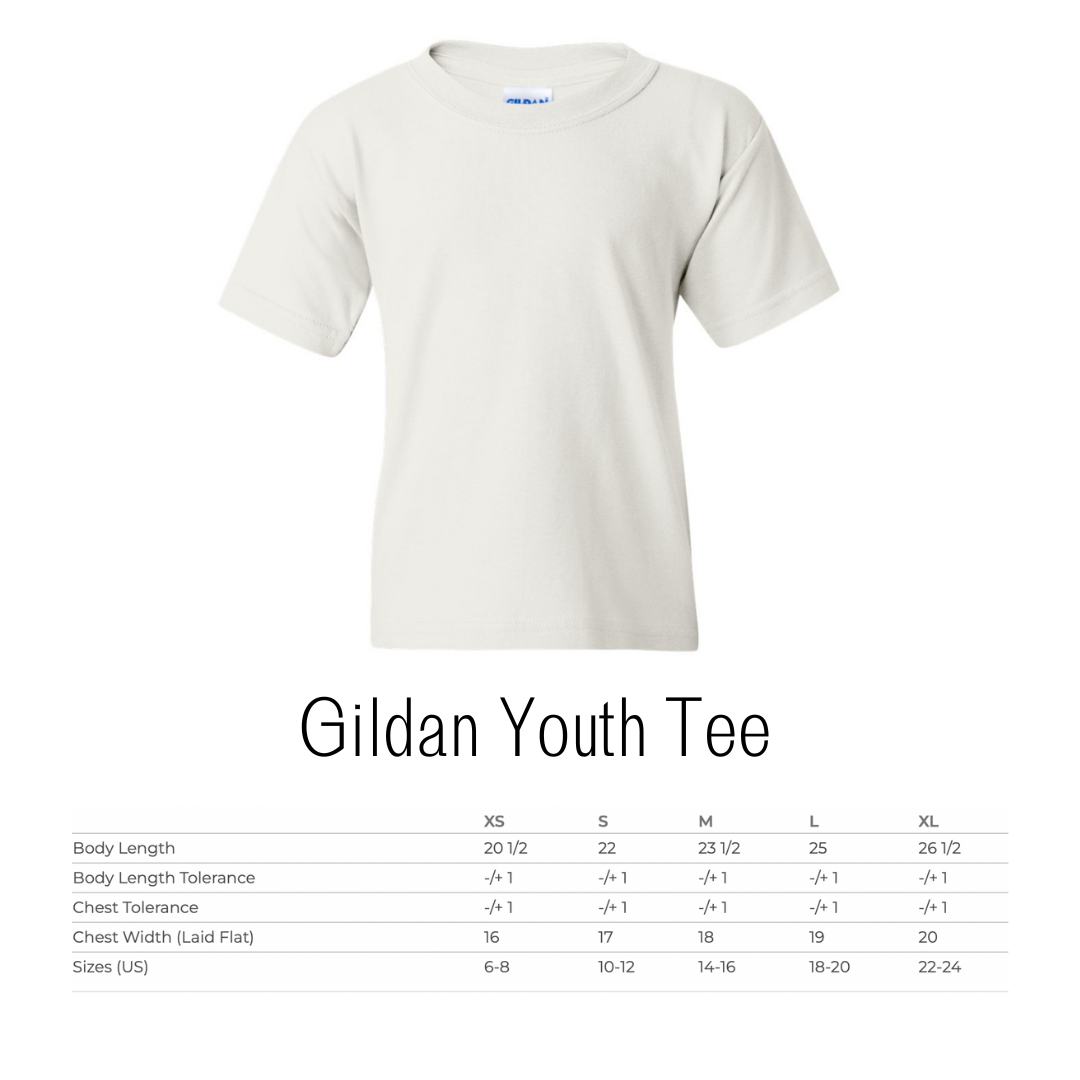 YOUTH *NEW* Fall Ghost Tee - Texas Orange - PREORDER