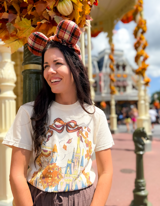 Fall Park Snap CC Tee - Ivory