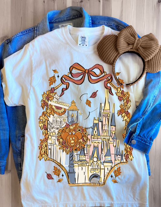 Fall Park Snap CC Tee - Ivory