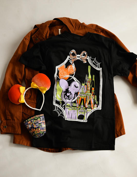 Halloween Park Snap CC Tee - Black
