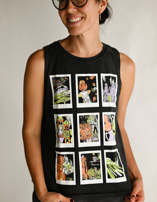 Not So Scary Polaroid Mineral Wash Tank - Black