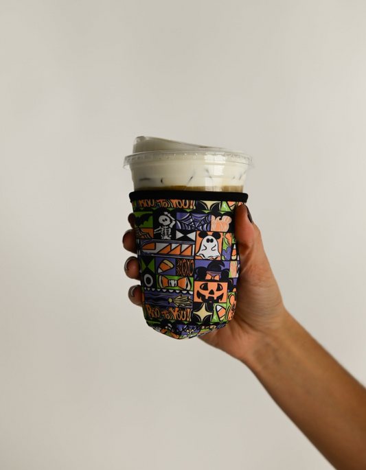Boo to You Cup Sleeve - Black