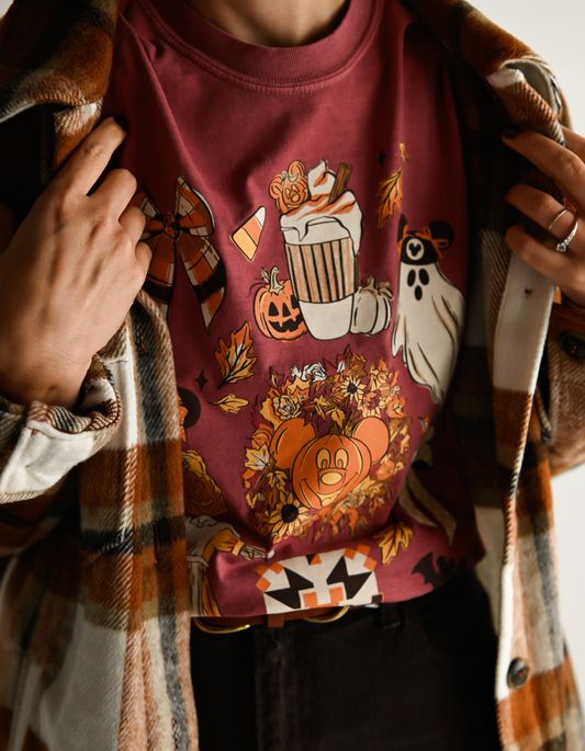 Pumpkin Celebration CC Tee - Brick