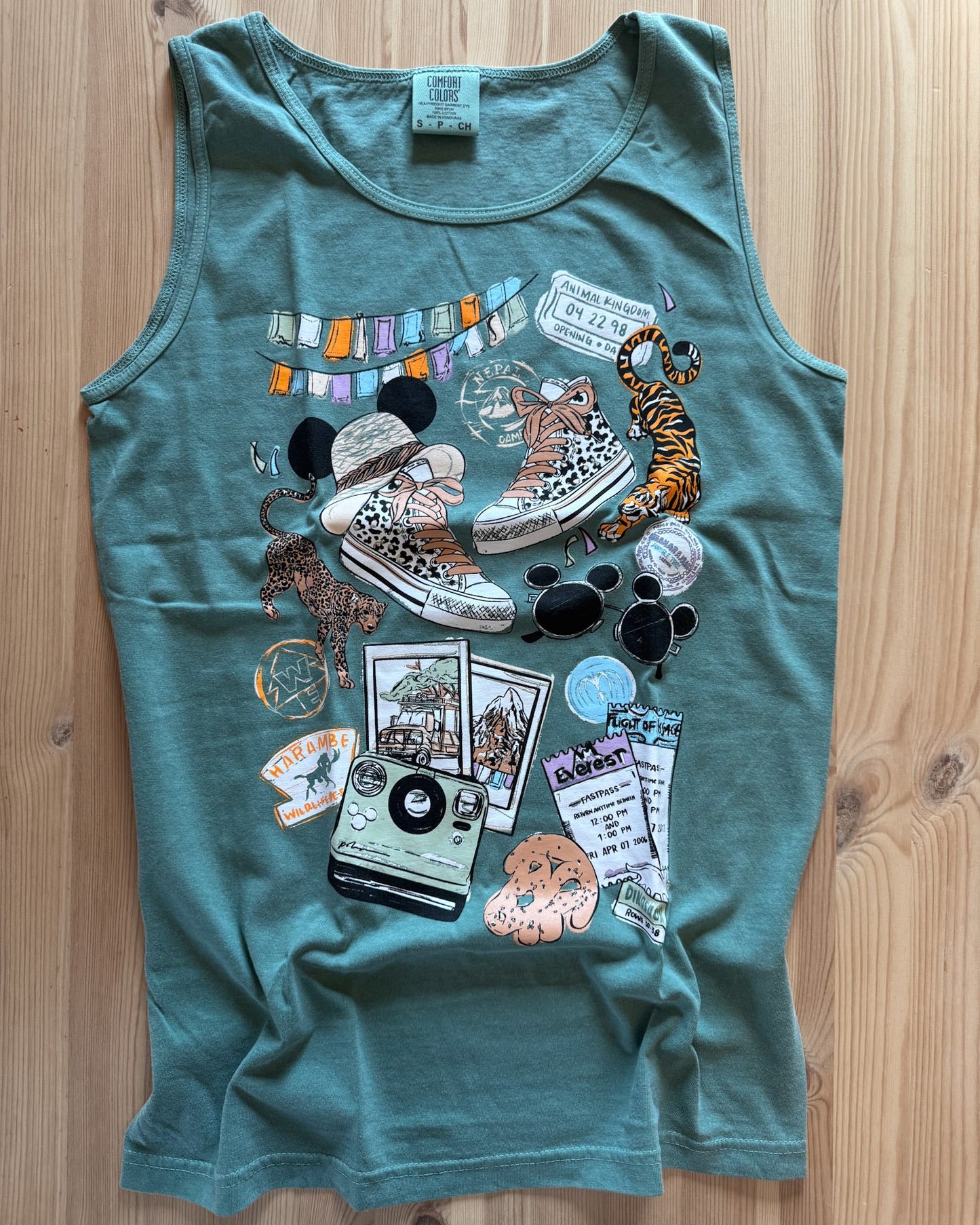 Perfect DAK Day CC Tank - Green- S