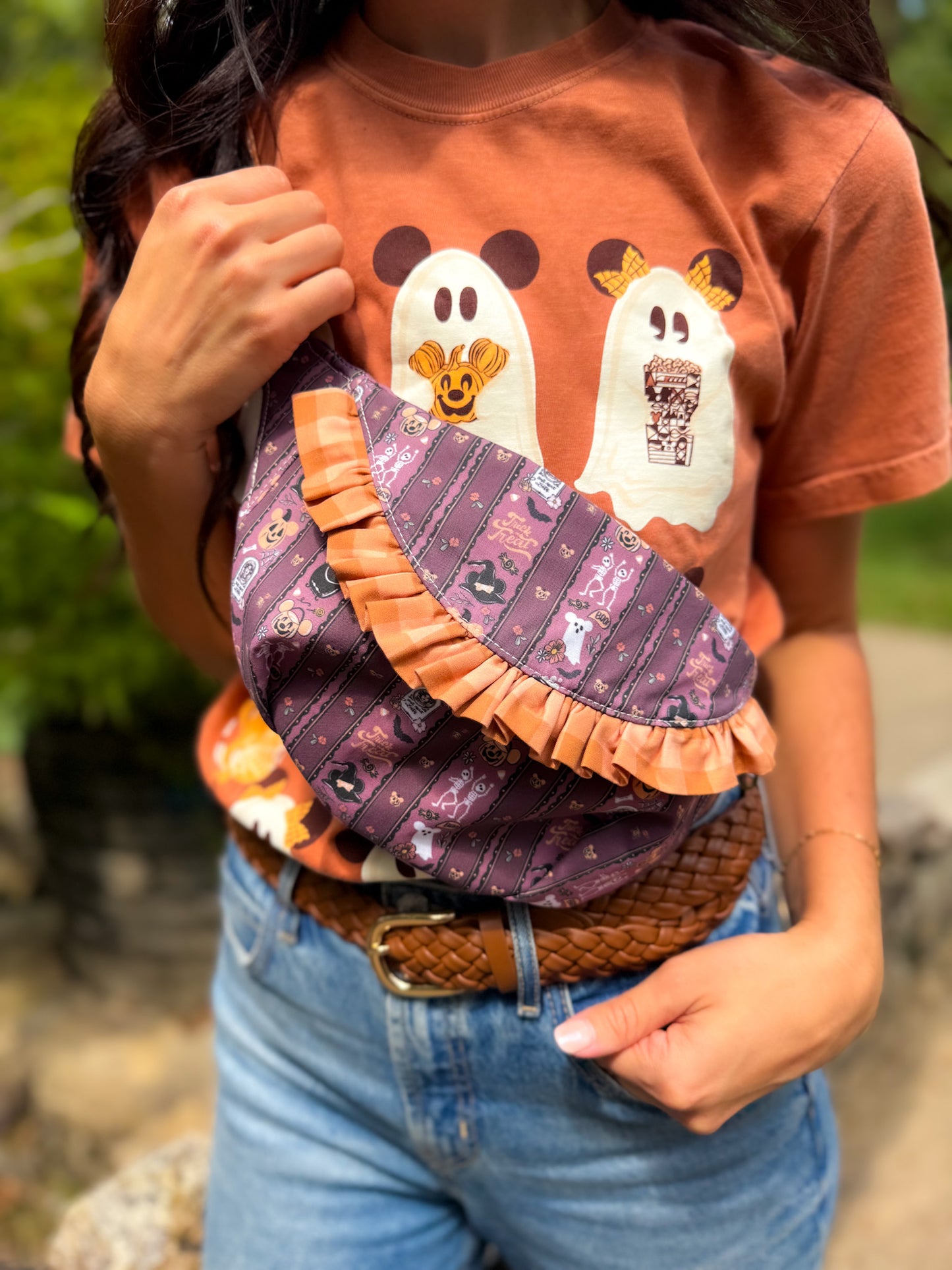 Fall Sophia Ruffle Pack - Trick or Treat Stripe & Pumpkin Pie Gingham - PREORDER