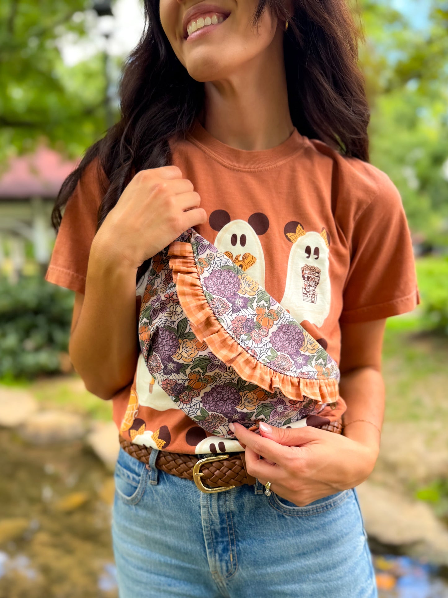 Fall Sophia Ruffle Pack - Fall Floral Daylight & Pumpkin Pie Gingham - PREORDER