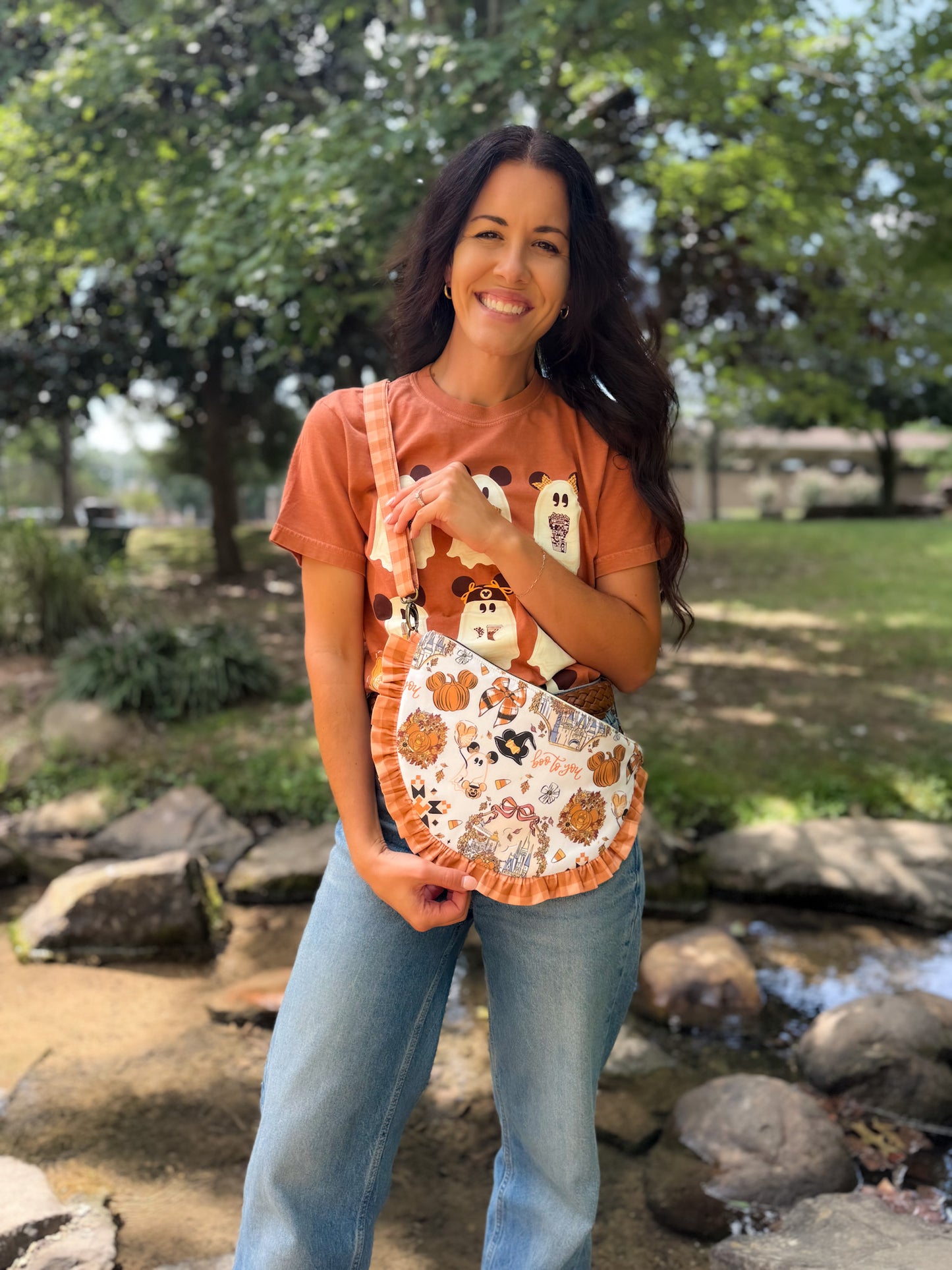 Fall Juliette Crescent Crossbody - Fall Festival Vanilla & Pumpkin Pie - PREORDER
