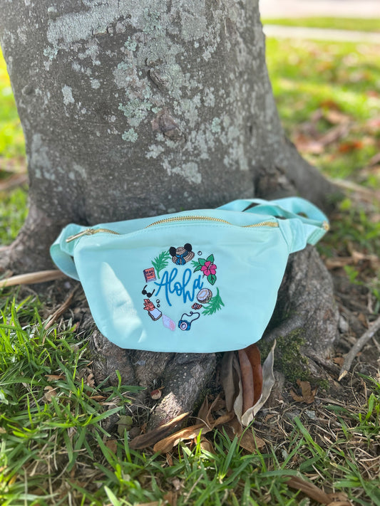 Aloha Round Fanny Pack - PREORDER