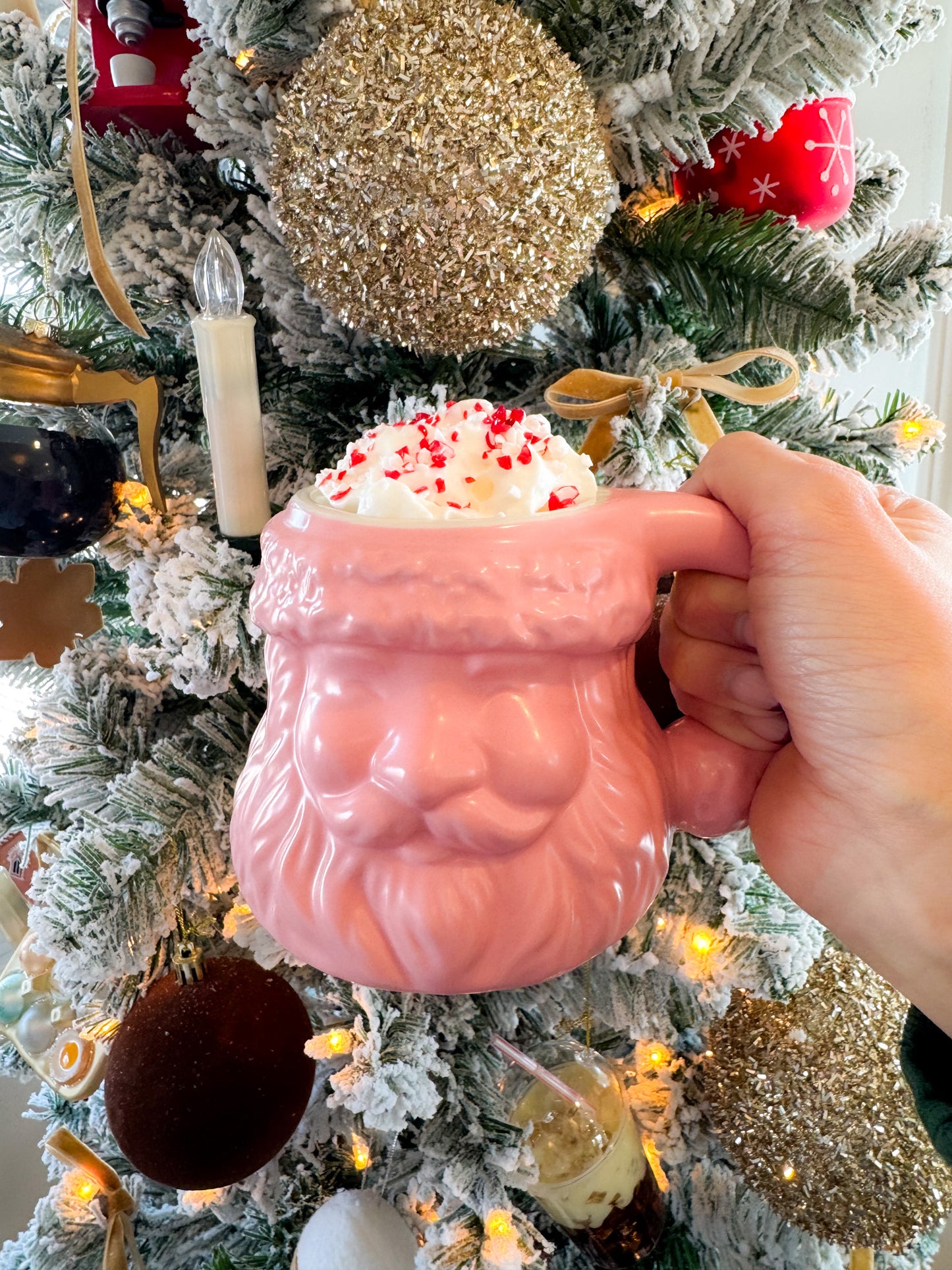 Santa Pink Mug
