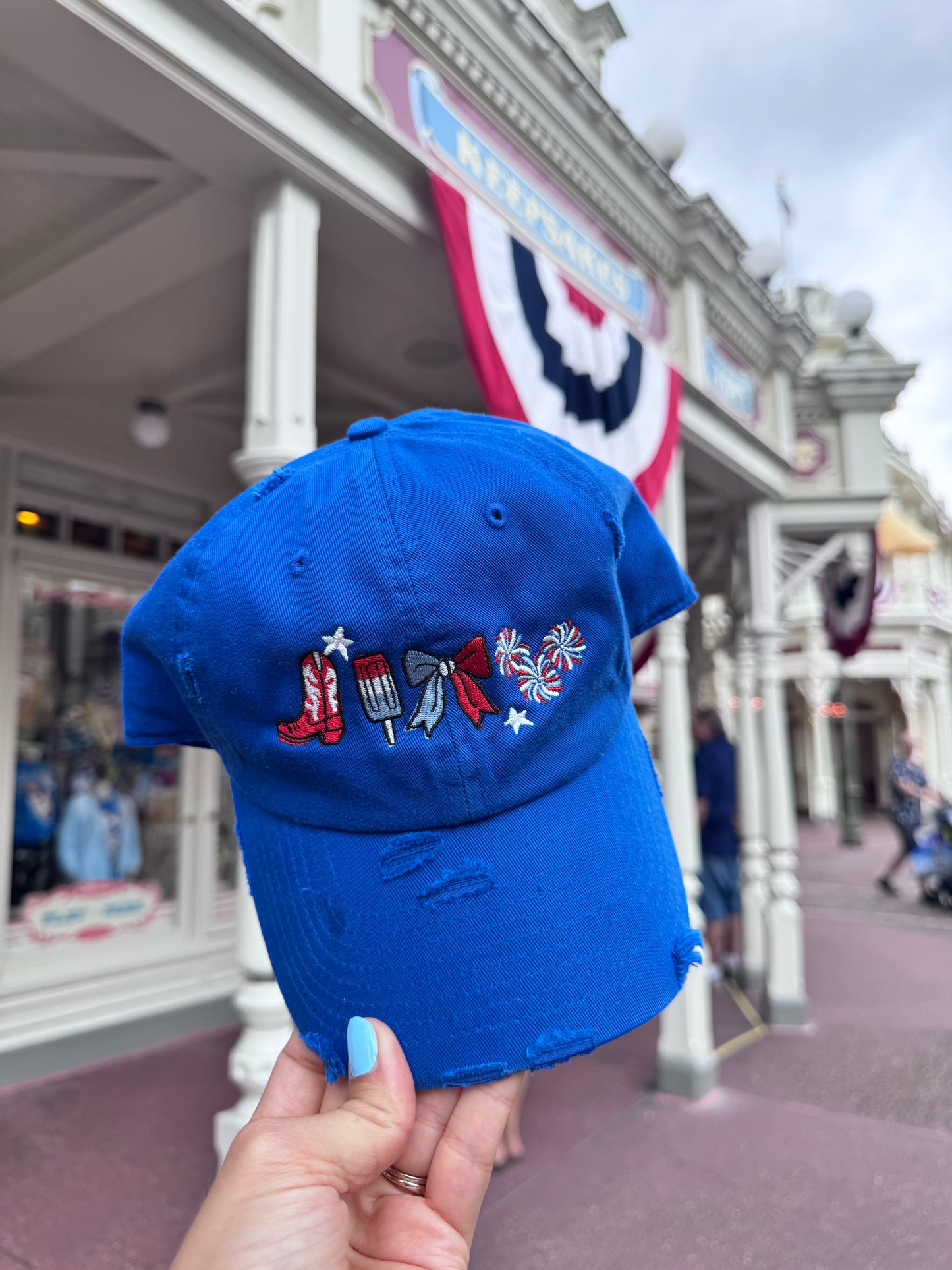 Americana Icons Hat - Blue