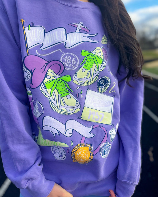 Dopiest Race CC Sweatshirt - Grape