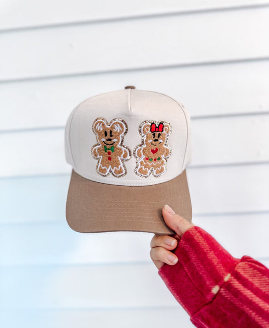 Gingerbread Patched Hat