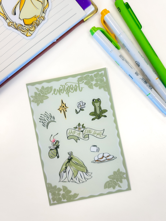 Bayou Princess Sticker Sheet