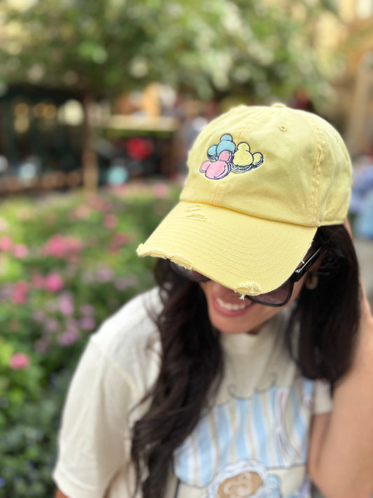 Macaron Hat- Butter