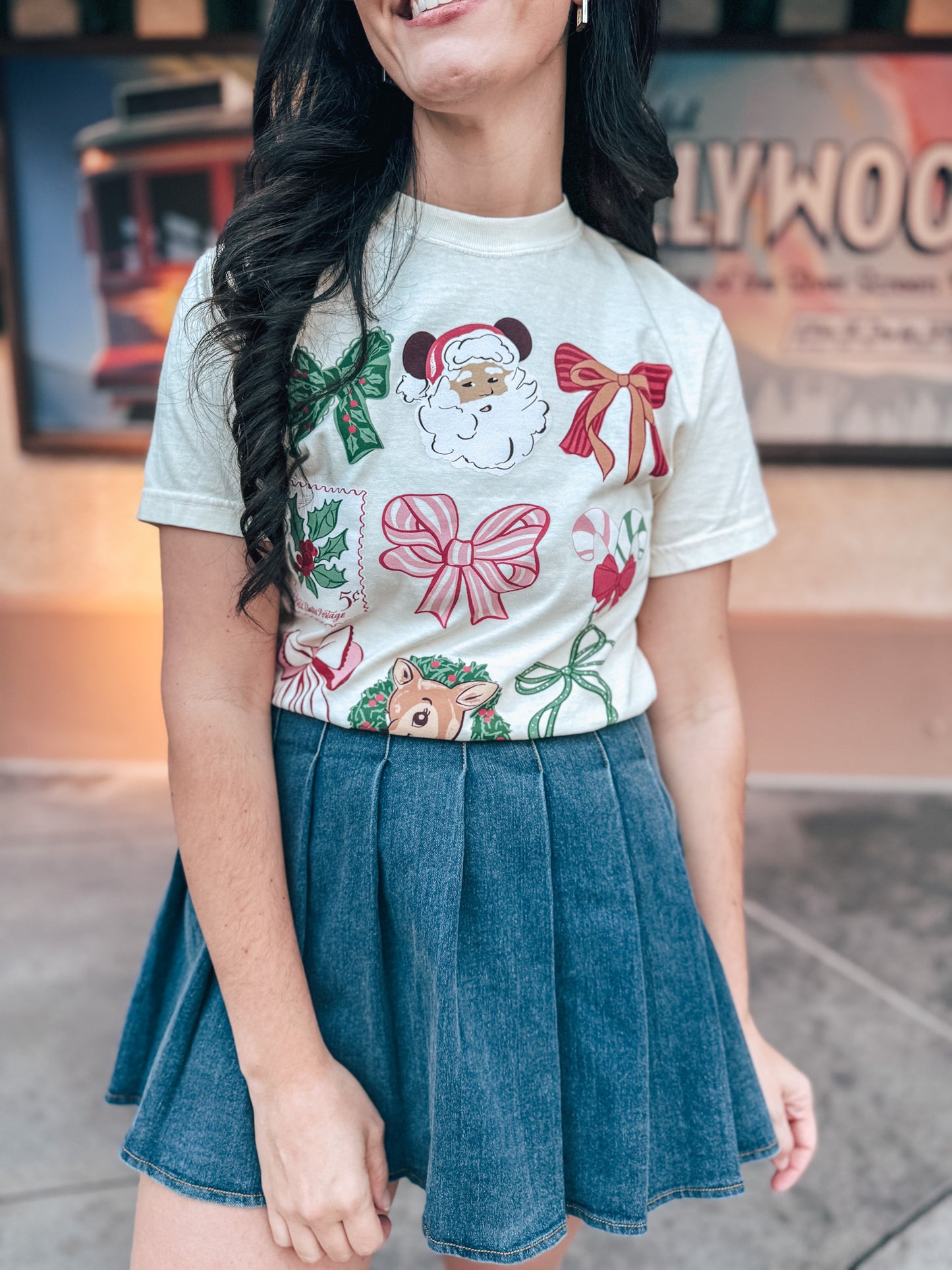 Retro Holiday CC Tee - S