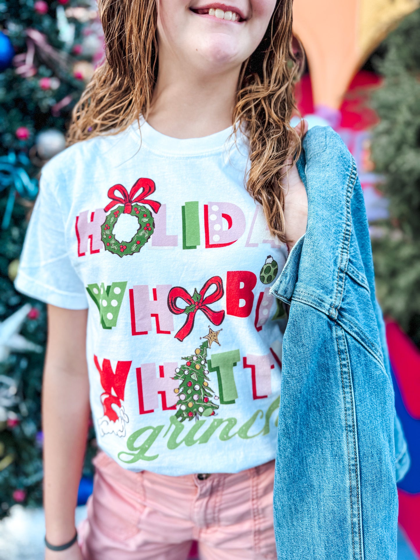 Holiday Whobie Whatty CC Tee - White
