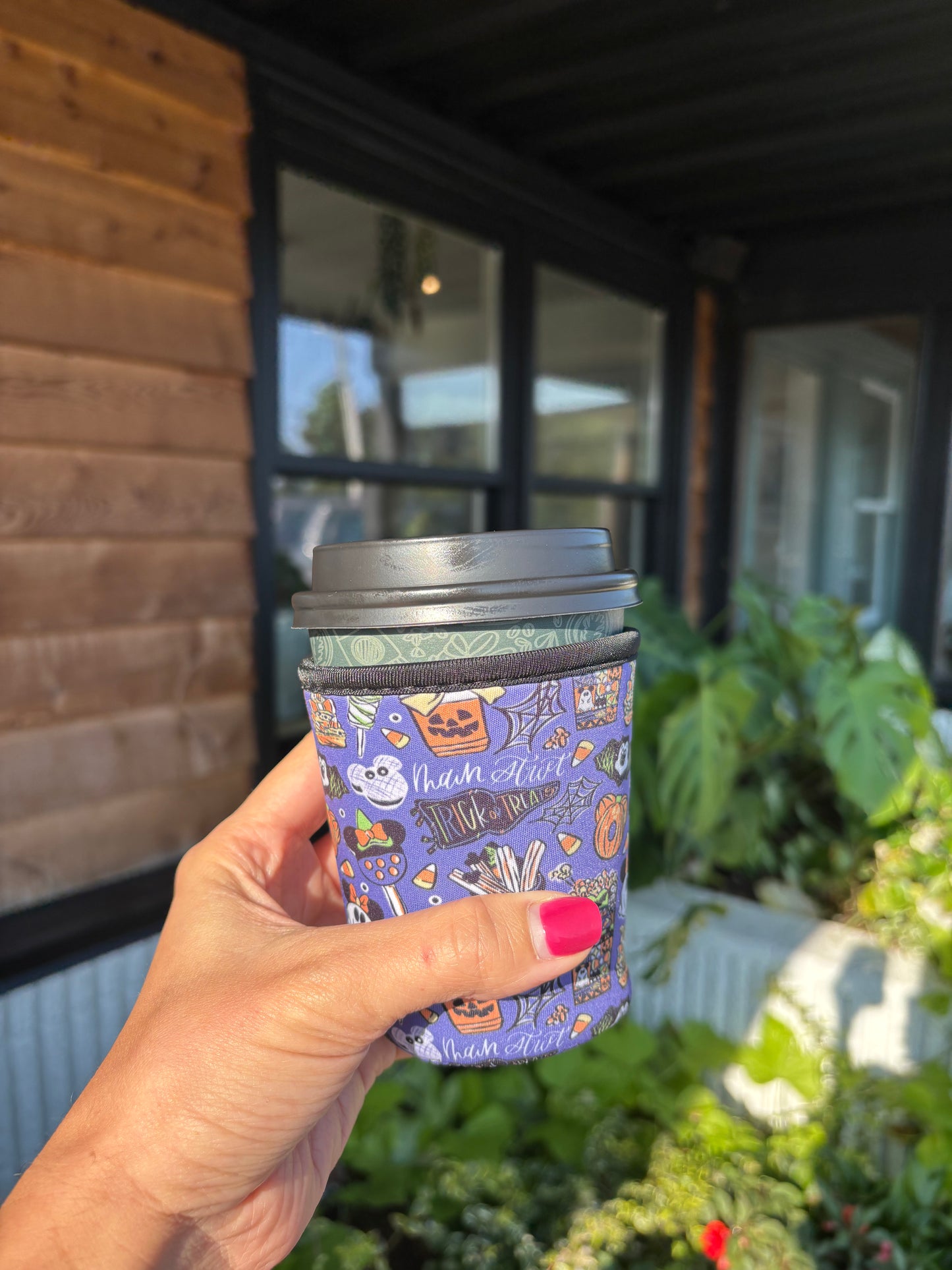 Main St. Trick or Treat Cup Sleeve