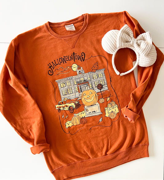 Halloweentown Sketch Pullover - L-3XL