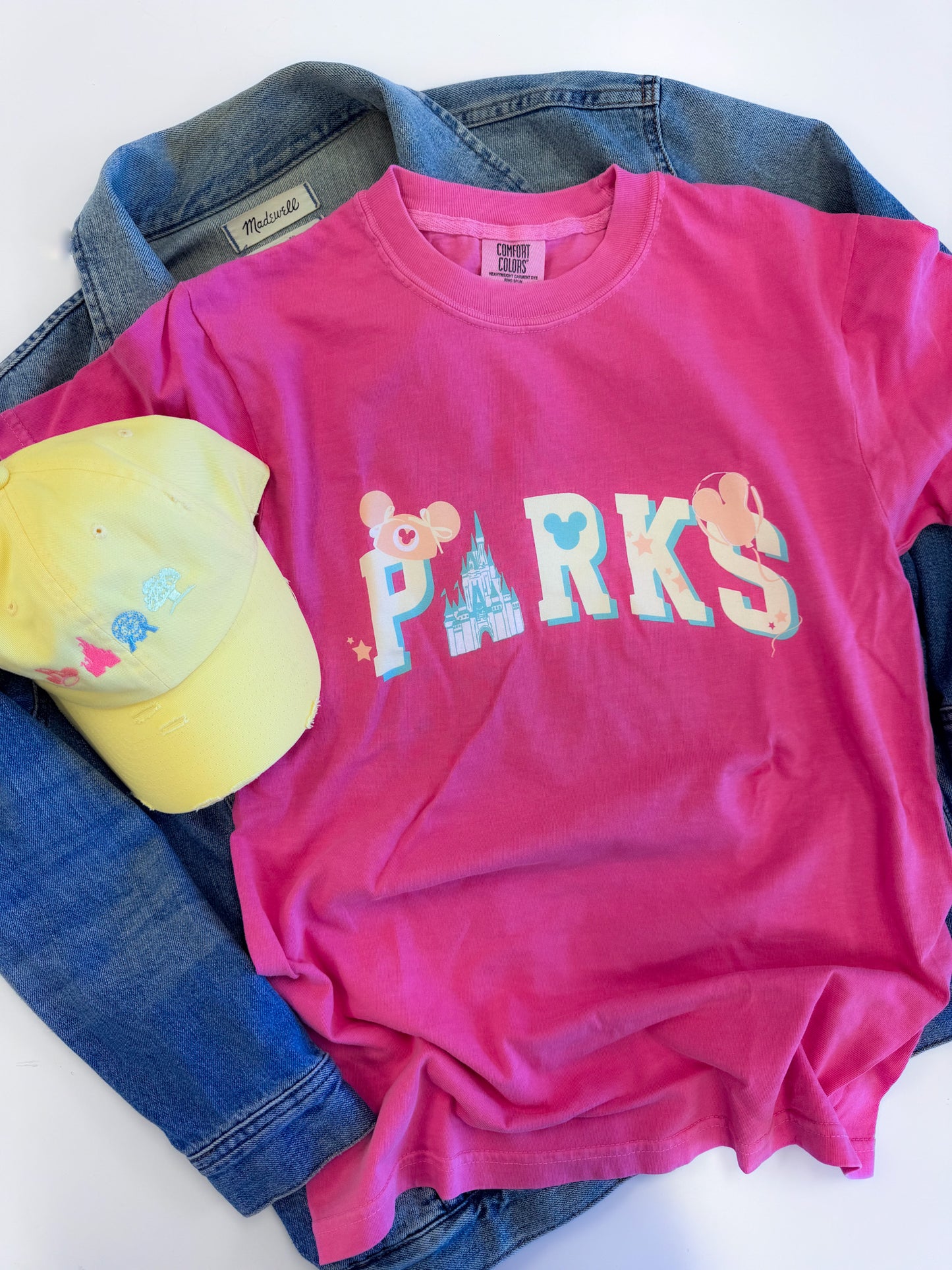 Iconic Parks CC Tee - Crunchberry - IMPERFECT