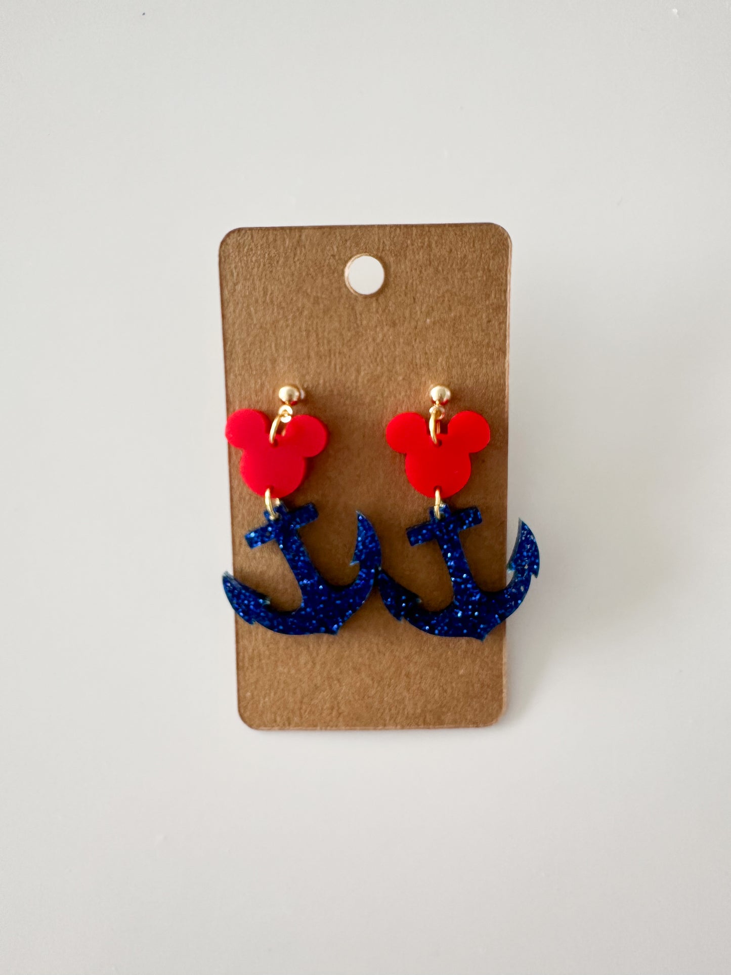 Acrylic Cruise Dangle Earrings x Timber and Textiles