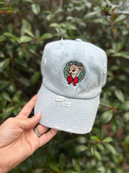 Christmas Deer Hat- PREORDER