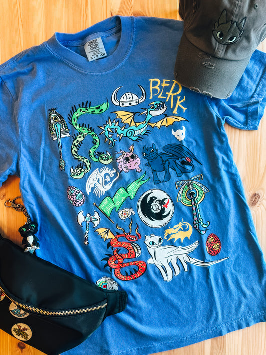 Dragon Sketch CC Tee - S-L