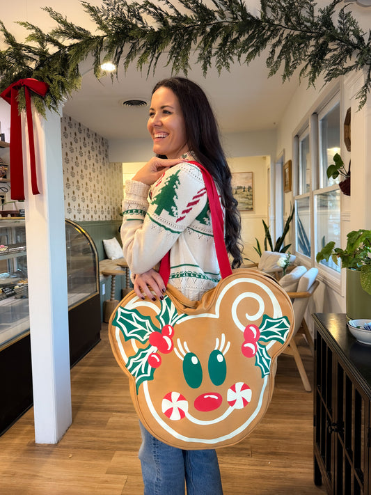 Gingerbread Face Bag