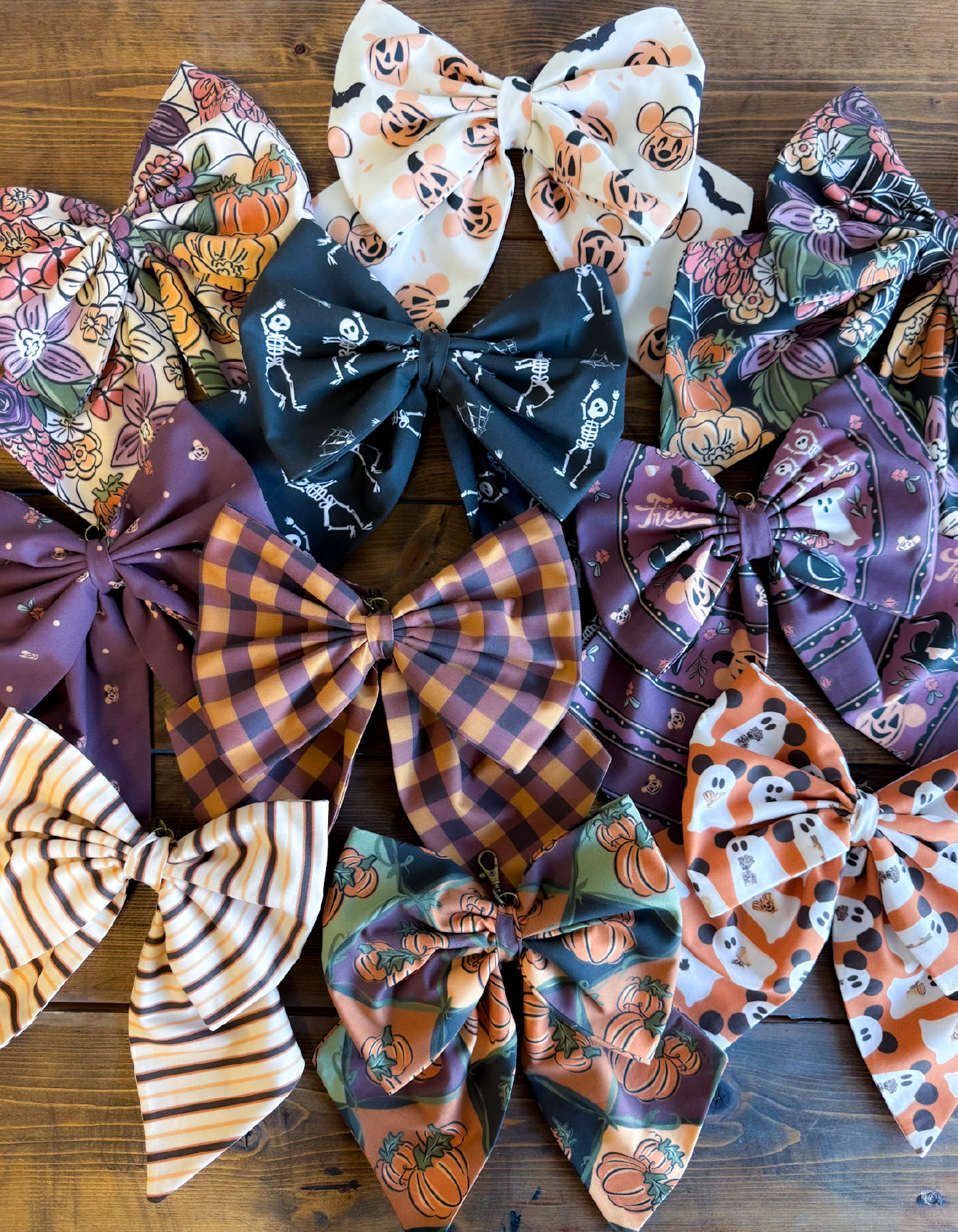 Large Bow - Berry Buckle Gingham - PREORDER