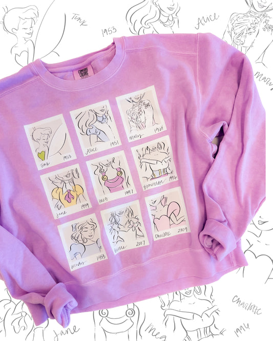 Leading Ladies CC Mid Length Sweatshirt - Rose Quartz