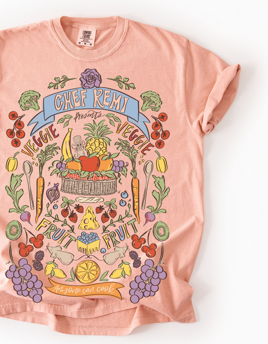 Remi Kabaret CC Tee – Peach - PREORDER