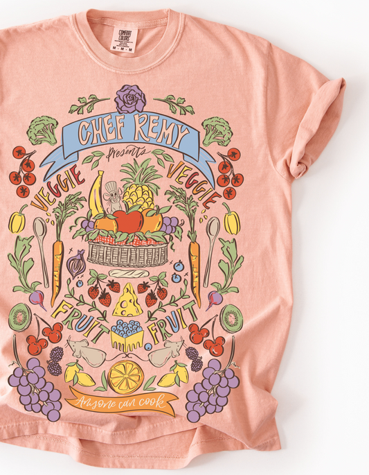 Remy's Kabaret CC Tee – Peach - PREORDER