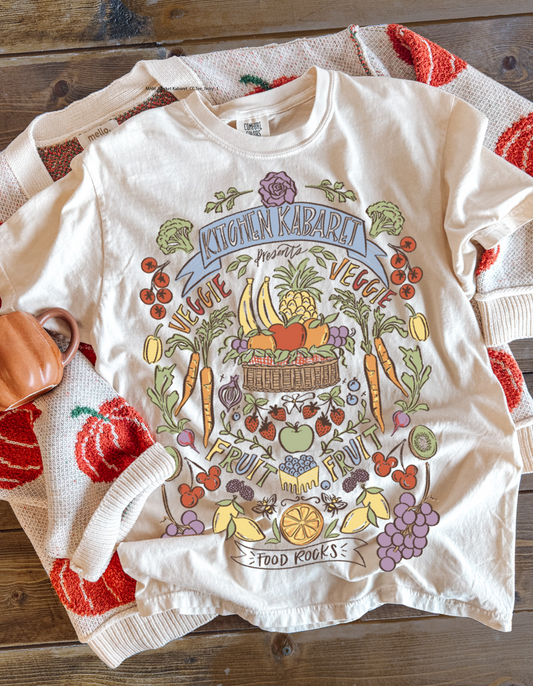 Market Kabaret Tee – Ivory