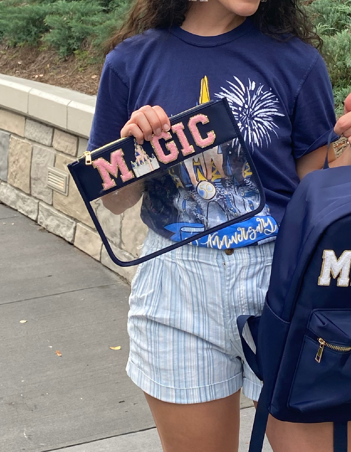 Magic Patched Snack Pouch - Clear - PREORDER