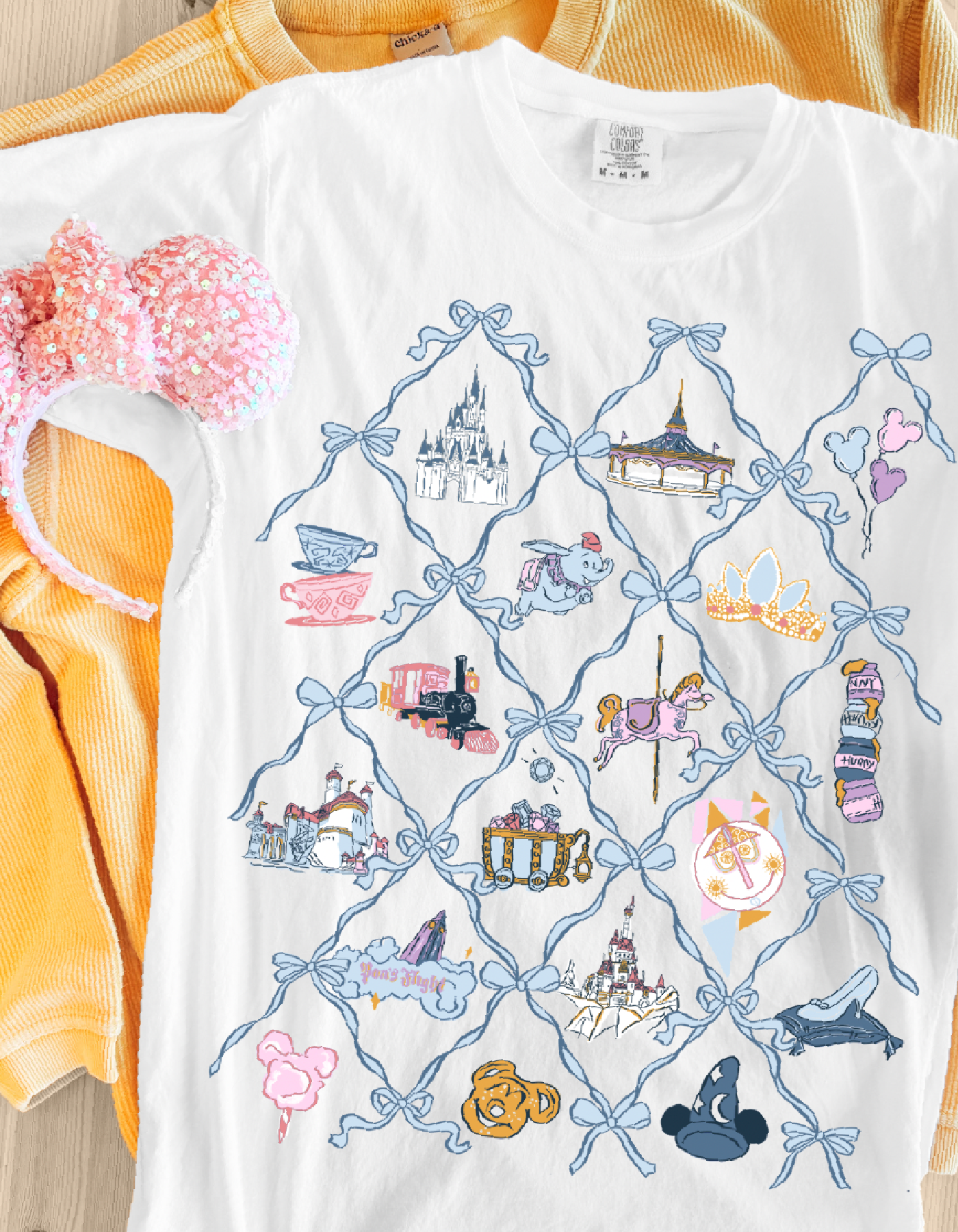 Fantasyland Icons CC Tee - White